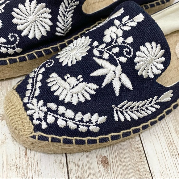 Soludos Embroidered Ibiza Smoking Slippers Espadrille 7 - Picture 11 of 16